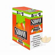 SHOW - SHOW CIGARILLOS 5 FOR $1 PEACH MANGO TATA